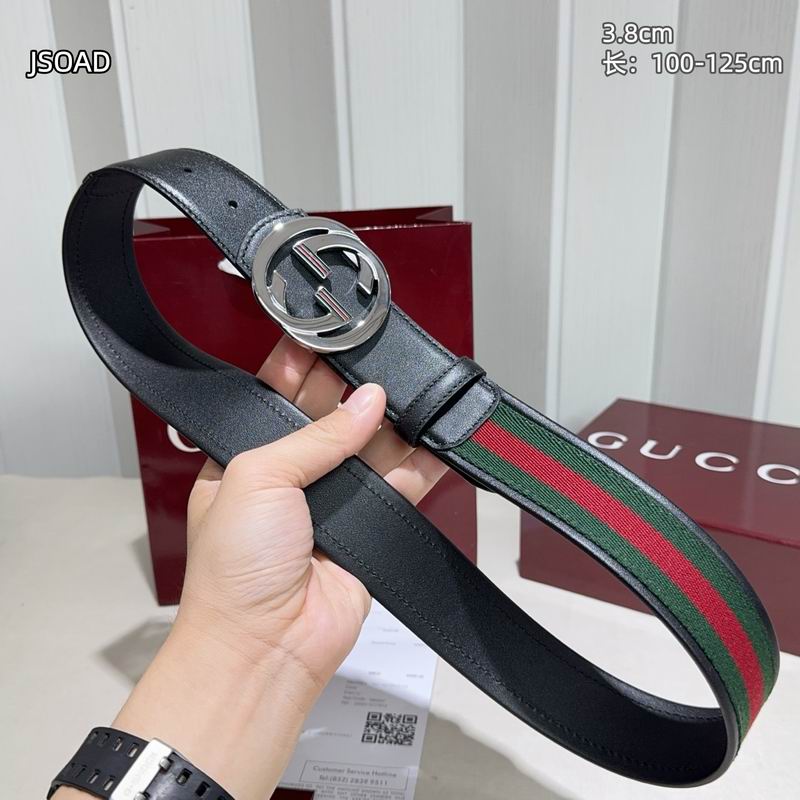 Gucci belt 38mmX100-125cm 8L (30)