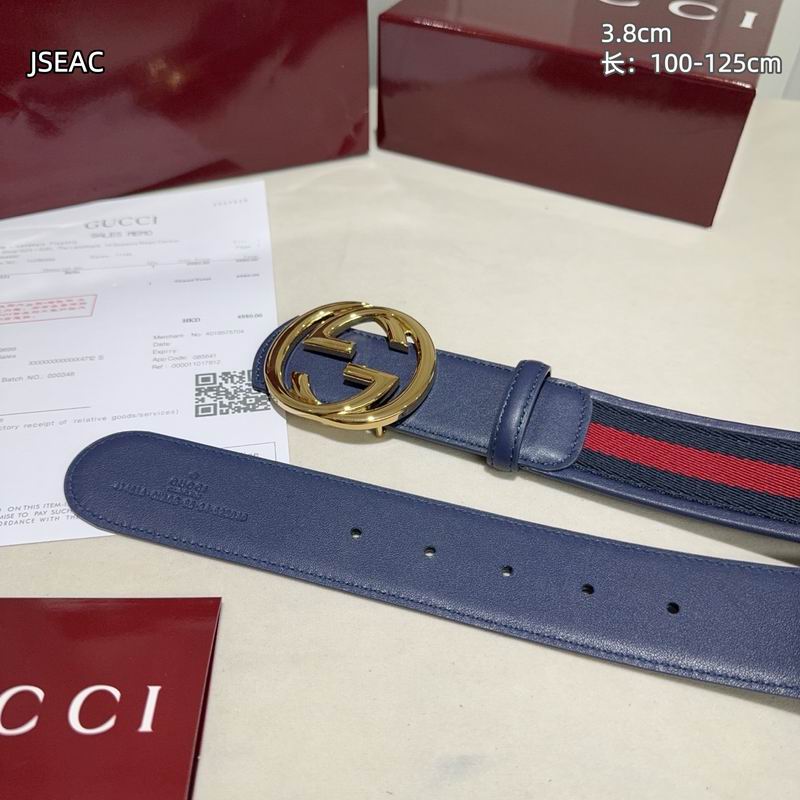 Gucci belt 38mmX100-125cm 8L (32)