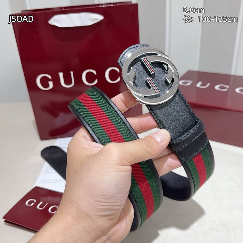 Gucci belt 38mmX100-125cm 8L (32)