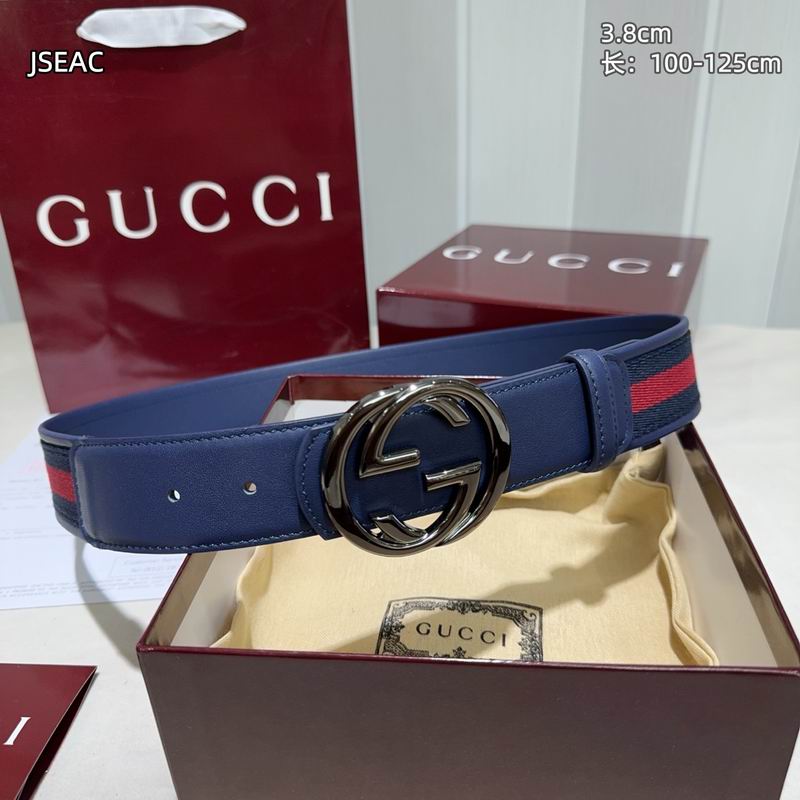 Gucci belt 38mmX100-125cm 8L (33)