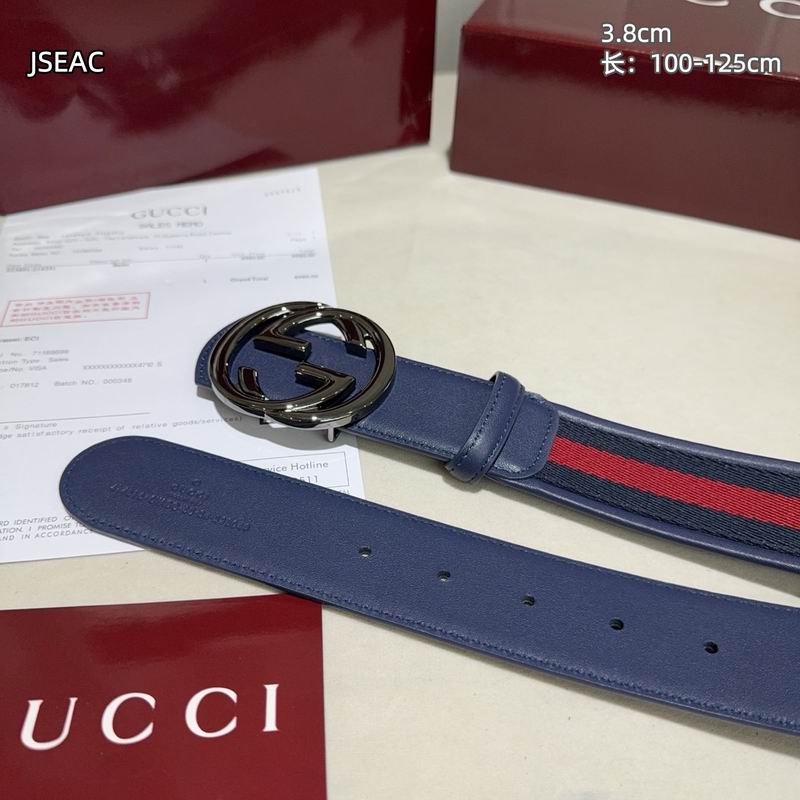 Gucci belt 38mmX100-125cm 8L (36)