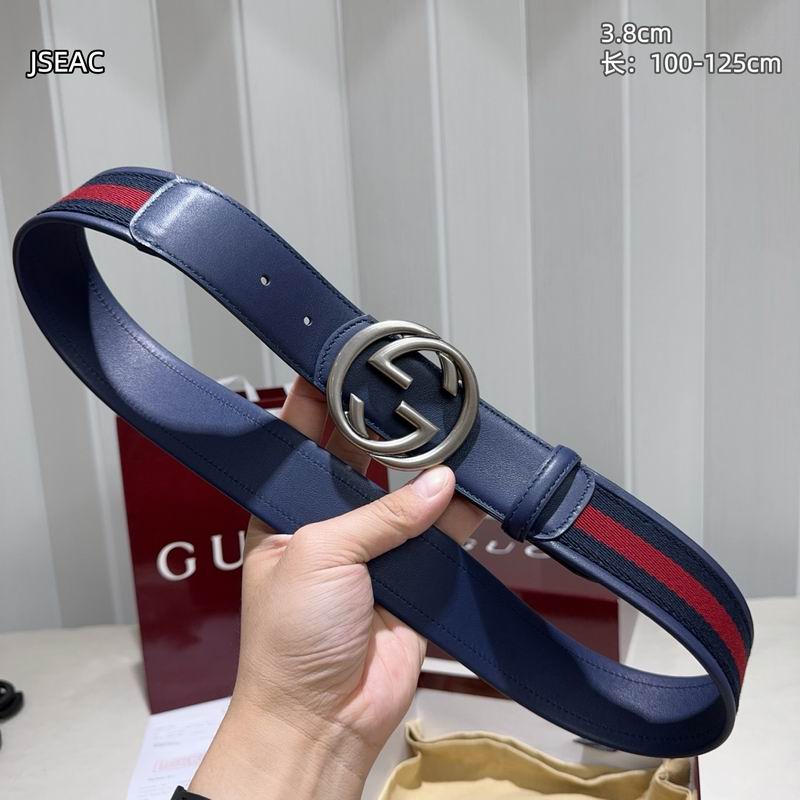 Gucci belt 38mmX100-125cm 8L (38)