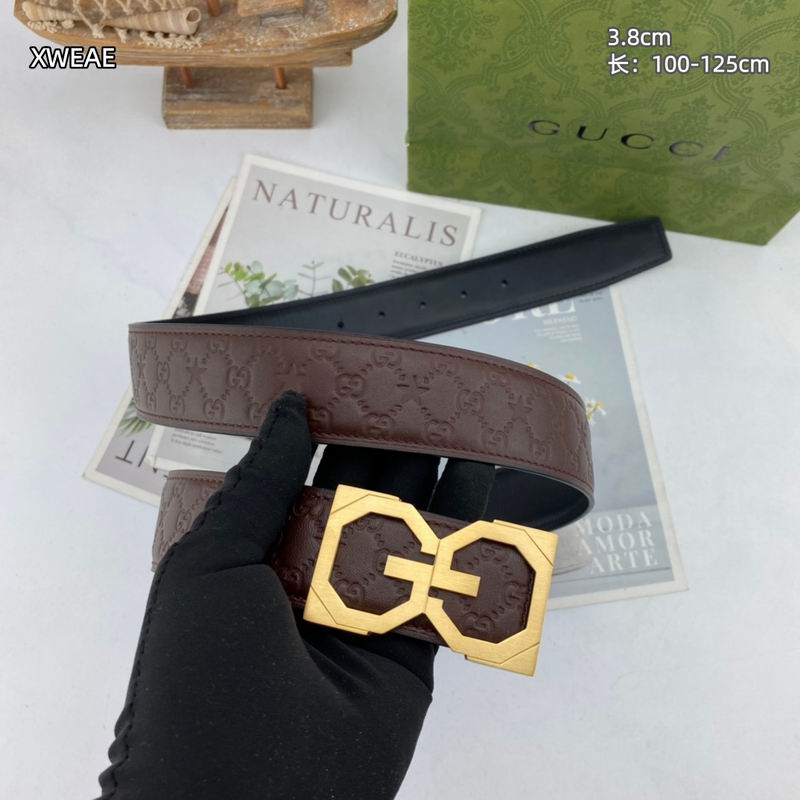 Gucci belt 38mmX100-125cm 8L (4)