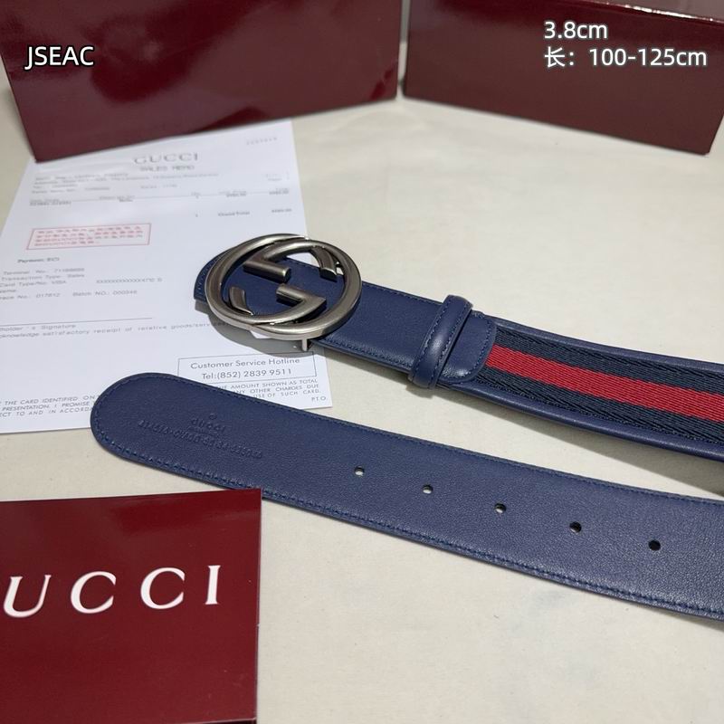 Gucci belt 38mmX100-125cm 8L (40)