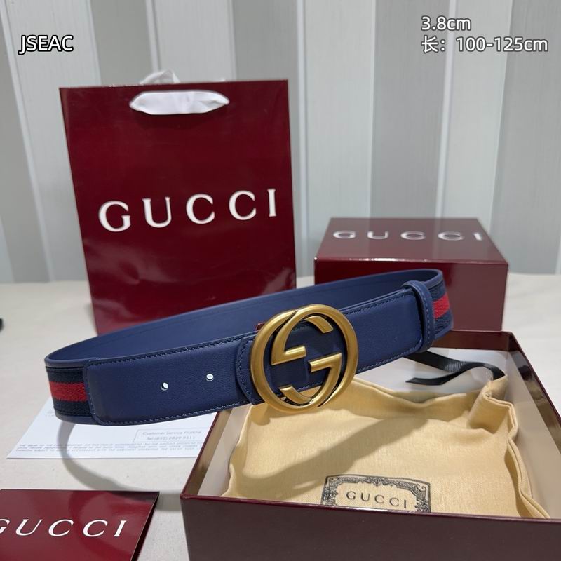 Gucci belt 38mmX100-125cm 8L (41)
