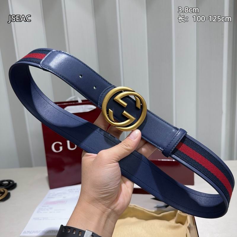 Gucci belt 38mmX100-125cm 8L (42)