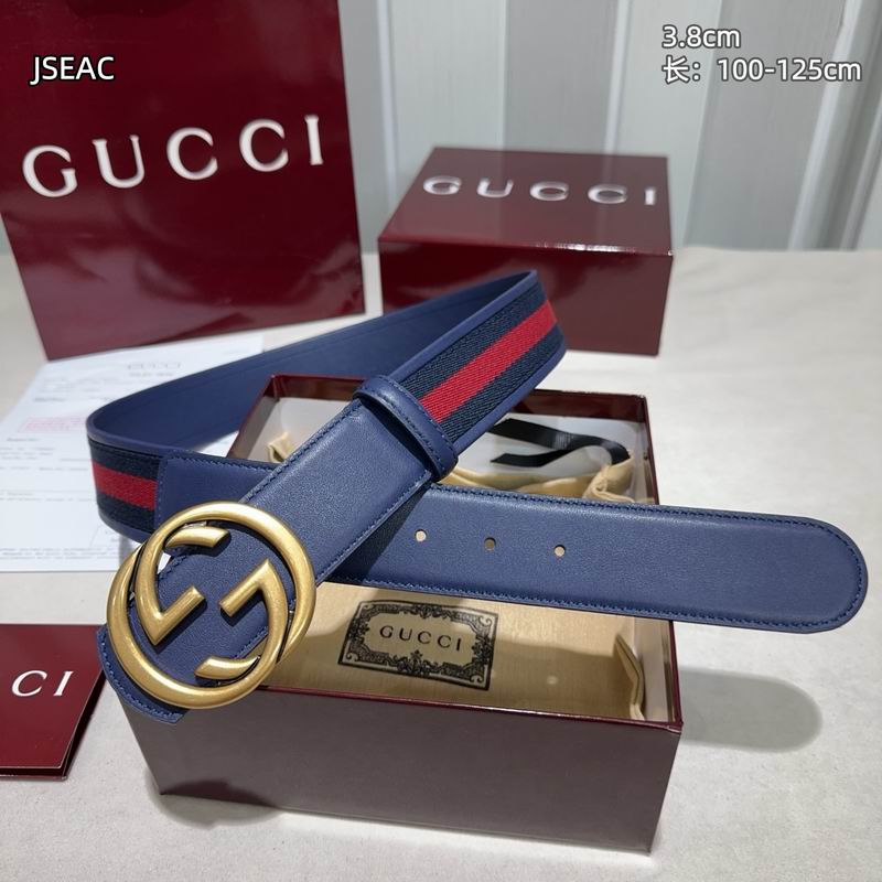 Gucci belt 38mmX100-125cm 8L (43)