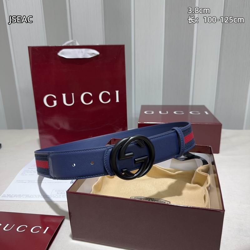 Gucci belt 38mmX100-125cm 8L (45)