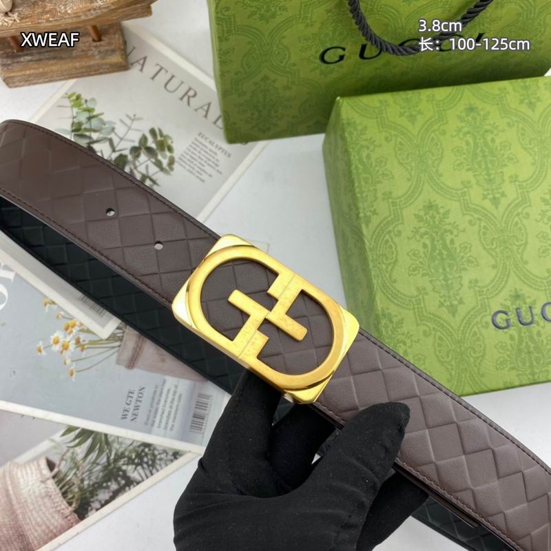 Gucci belt 38mmX100-125cm 8L (5)
