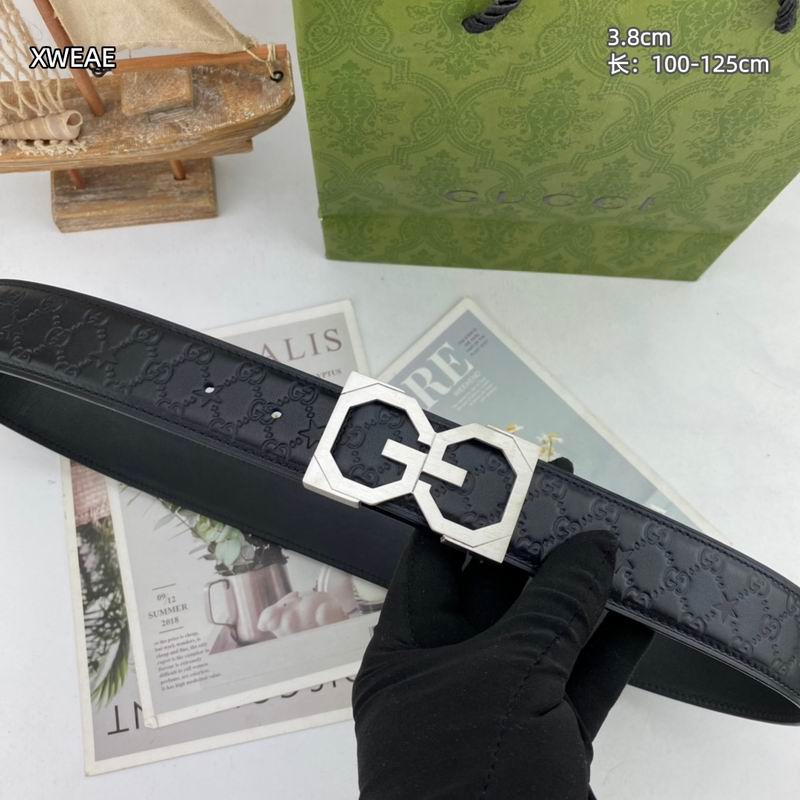 Gucci belt 38mmX100-125cm 8L (6)