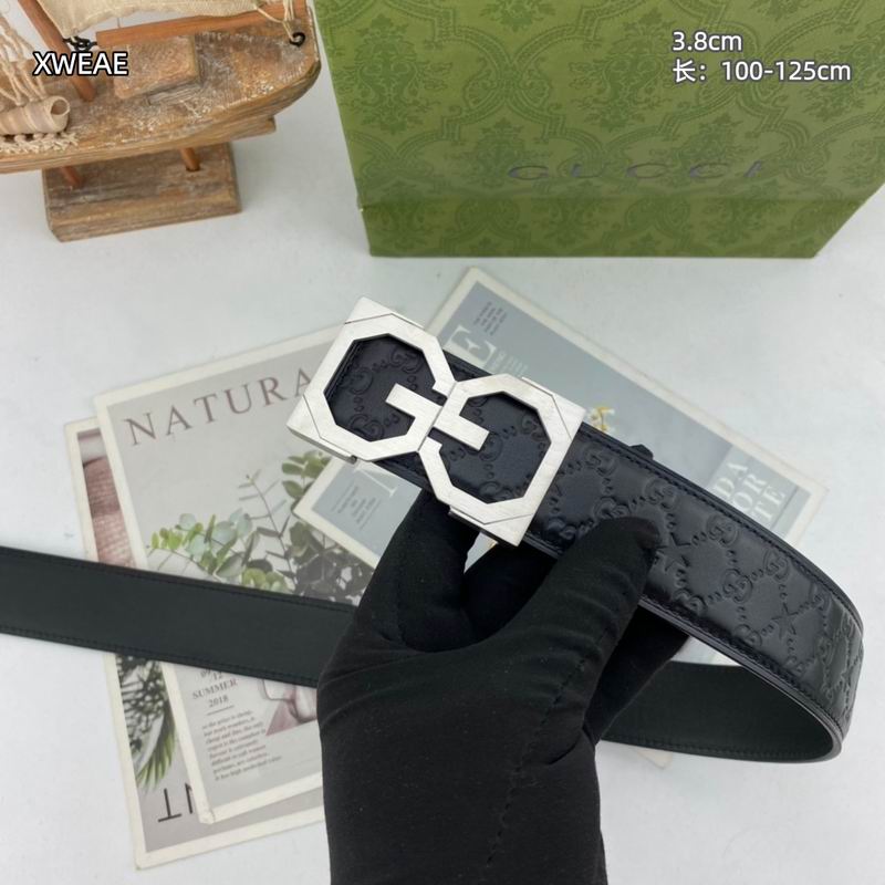 Gucci belt 38mmX100-125cm 8L (7)