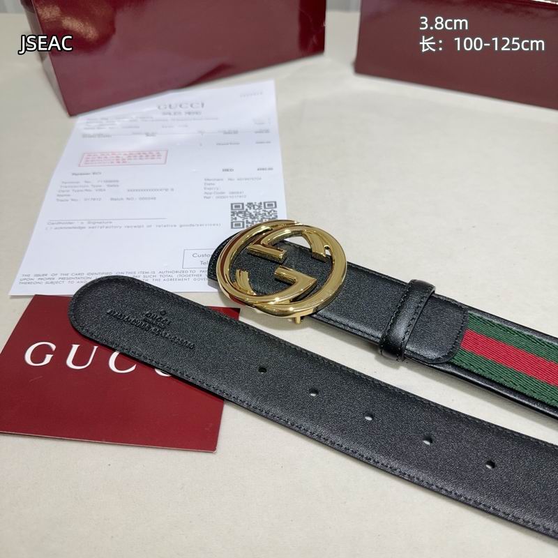 Gucci belt 38mmX100-125cm 8L (8)