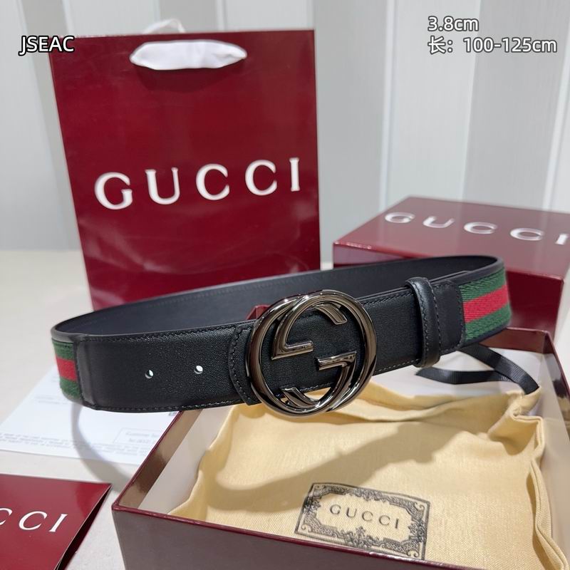 Gucci belt 38mmX100-125cm 8L (9)