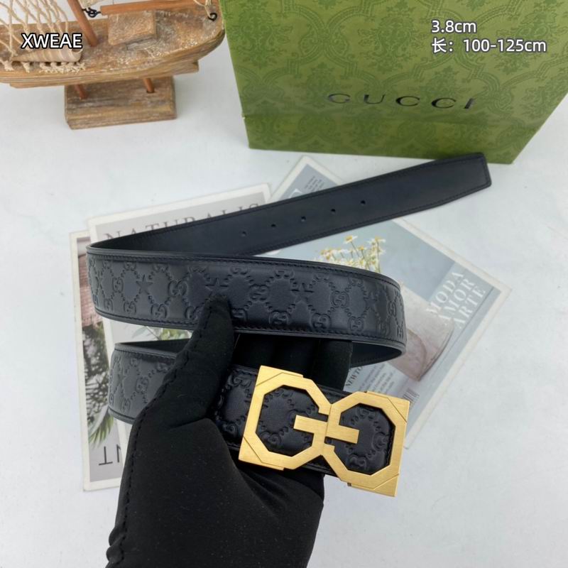 Gucci belt 38mmX100-125cm 8L (9)