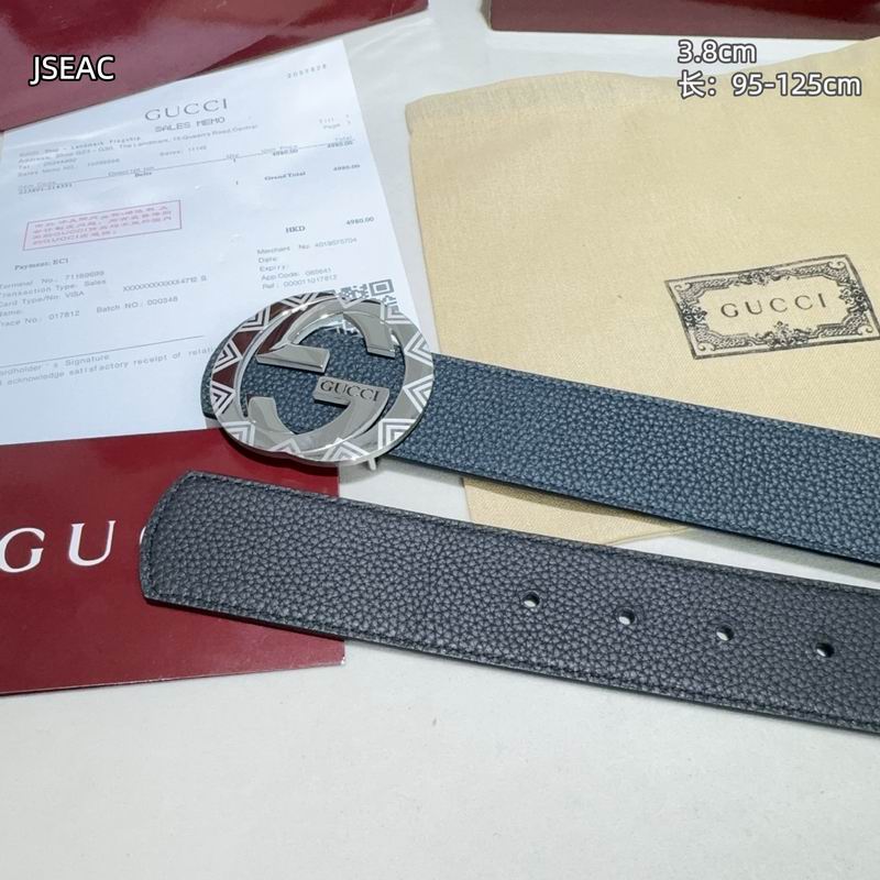 Gucci belt 38mmX95-125cm 8L (11)