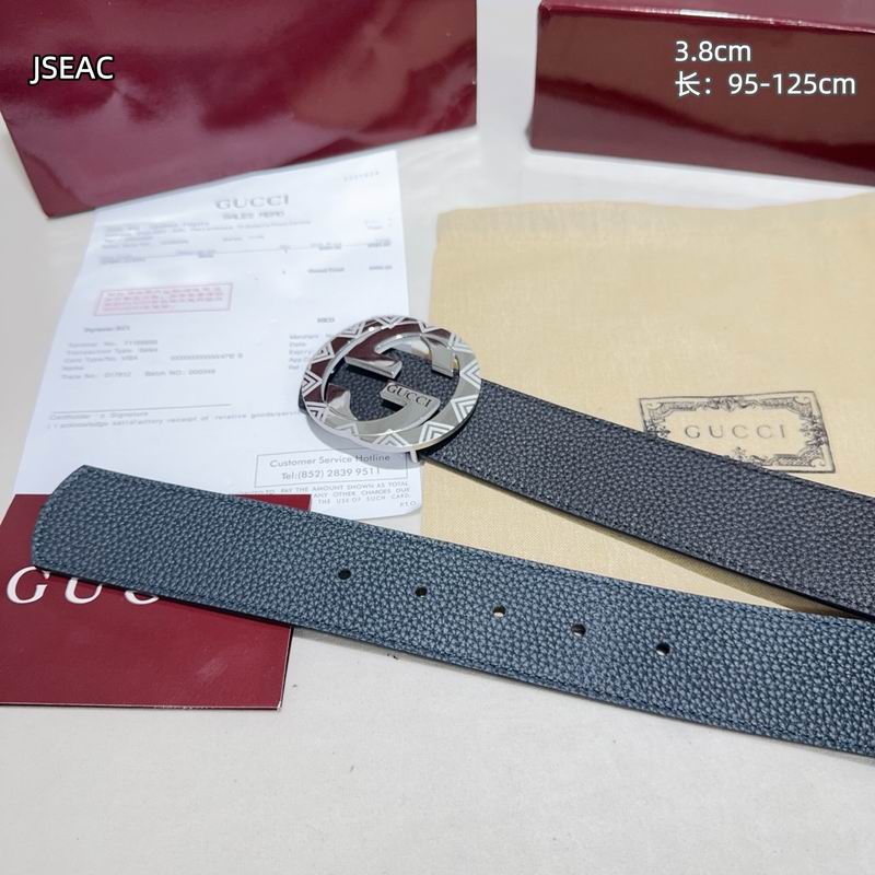 Gucci belt 38mmX95-125cm 8L (14)