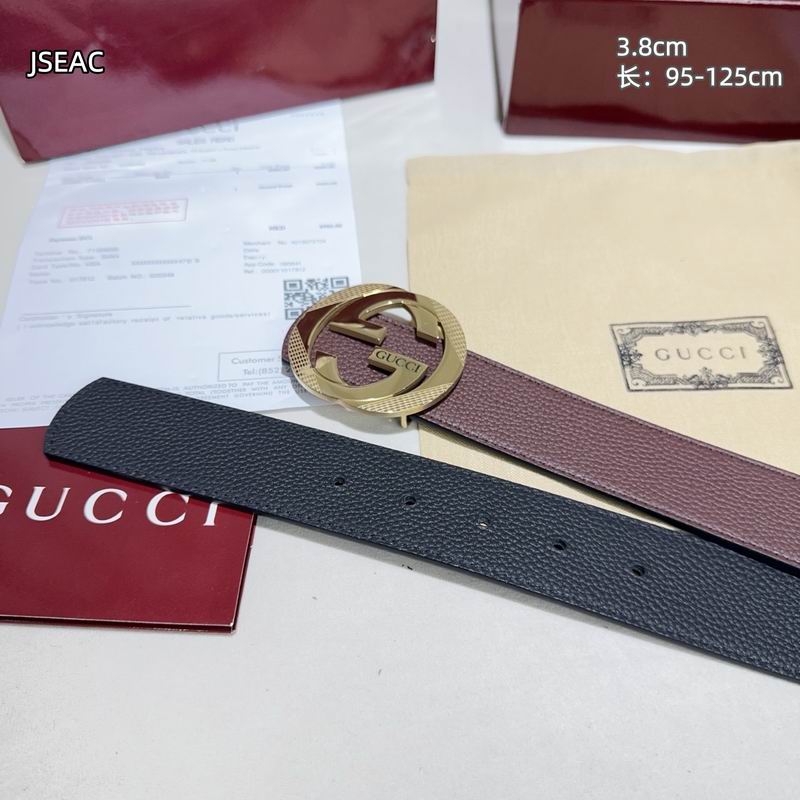 Gucci belt 38mmX95-125cm 8L (18)