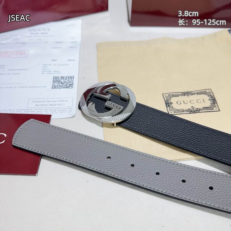 Gucci belt 38mmX95-125cm 8L (28)