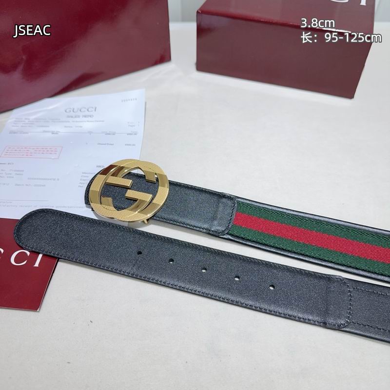 Gucci belt 38mmX95-125cm 8L (32)