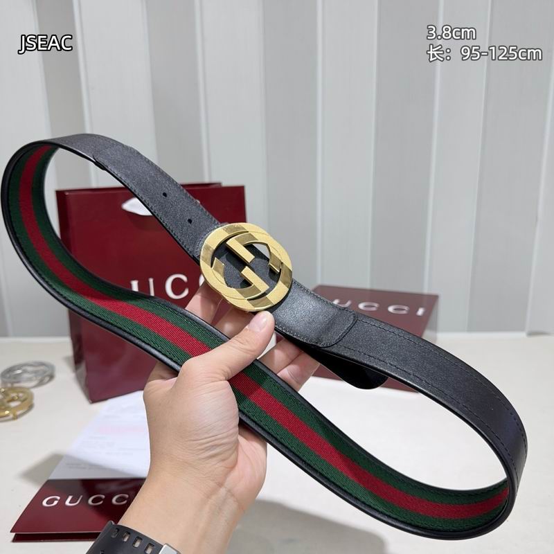 Gucci belt 38mmX95-125cm 8L (34)