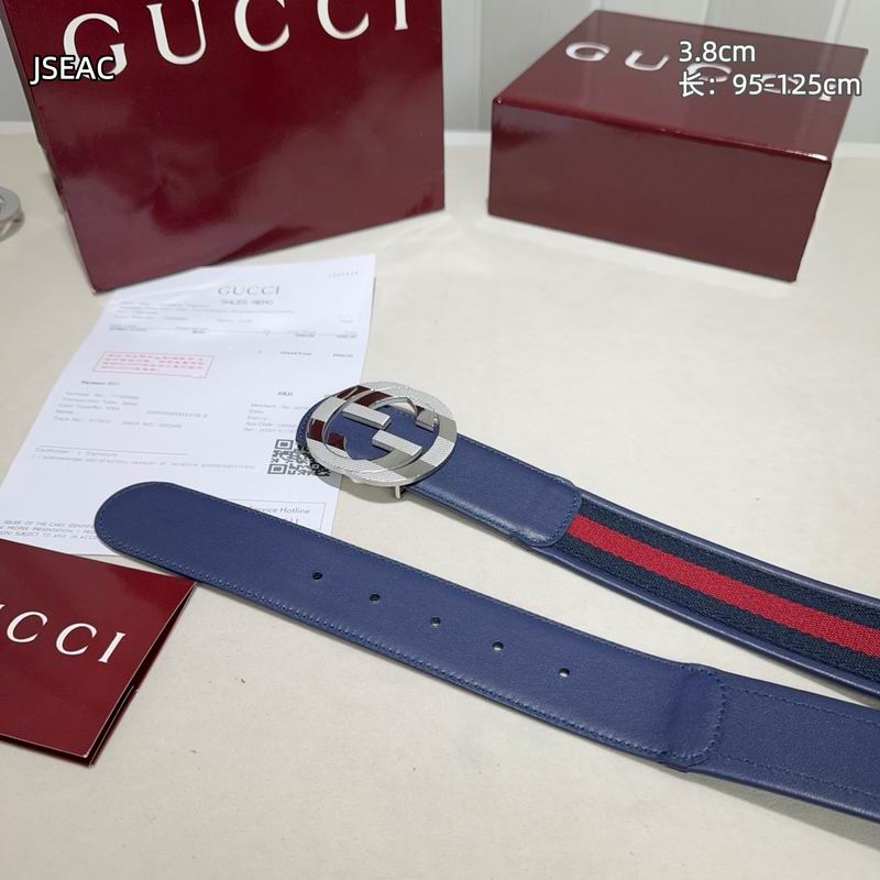 Gucci belt 38mmX95-125cm 8L (39)