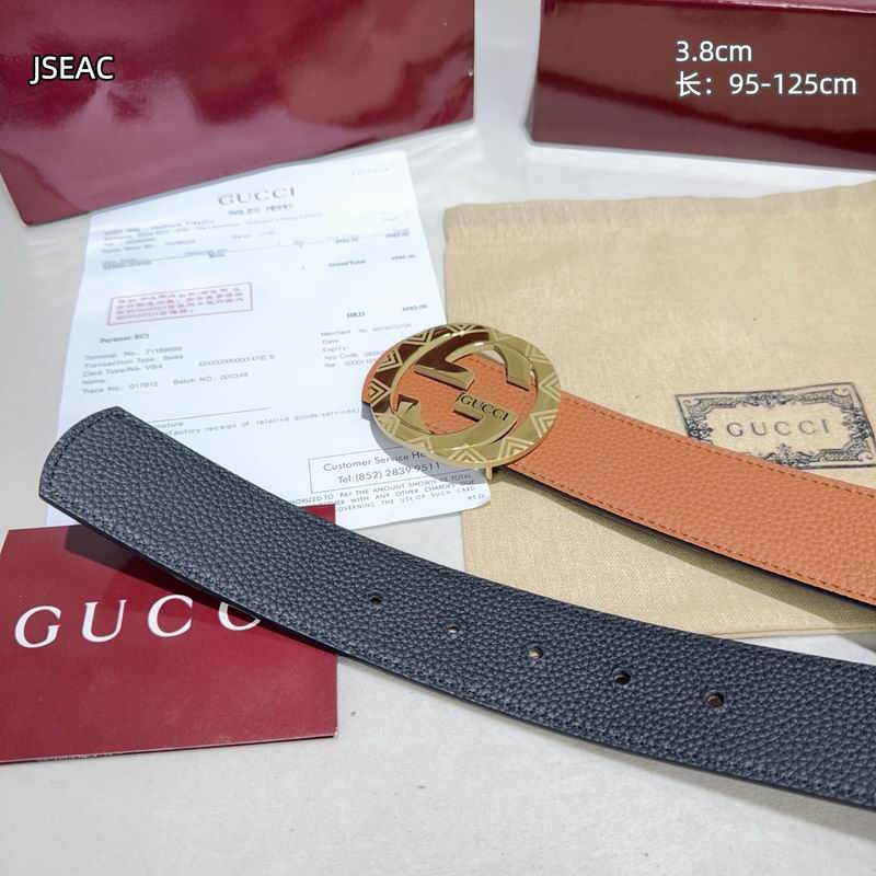 Gucci belt 38mmX95-125cm 8L (4)