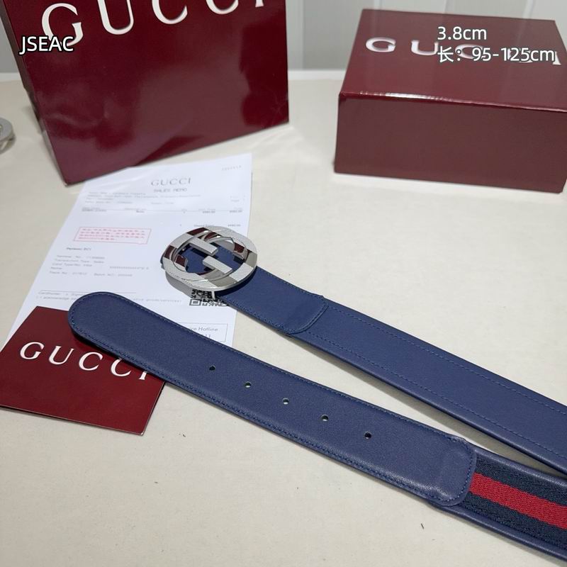 Gucci belt 38mmX95-125cm 8L (42)