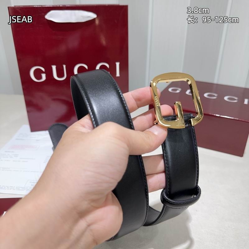 Gucci belt 38mmX95-125cm 8L (7)