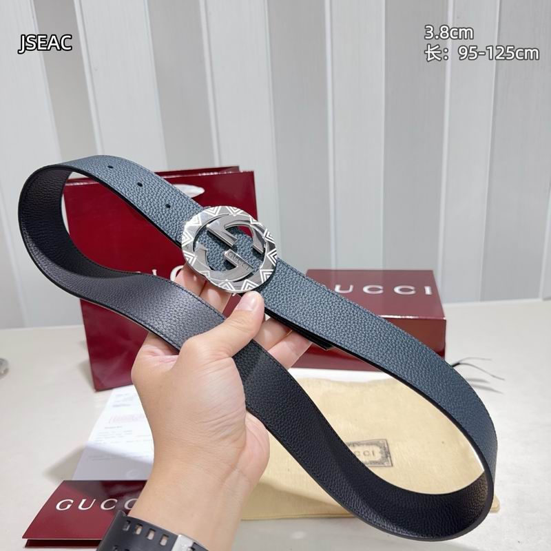 Gucci belt 38mmX95-125cm 8L (9)
