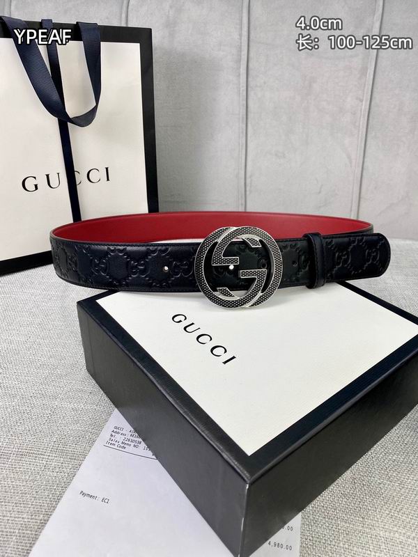Gucci belt 40mmX100-125cm 8L (1)