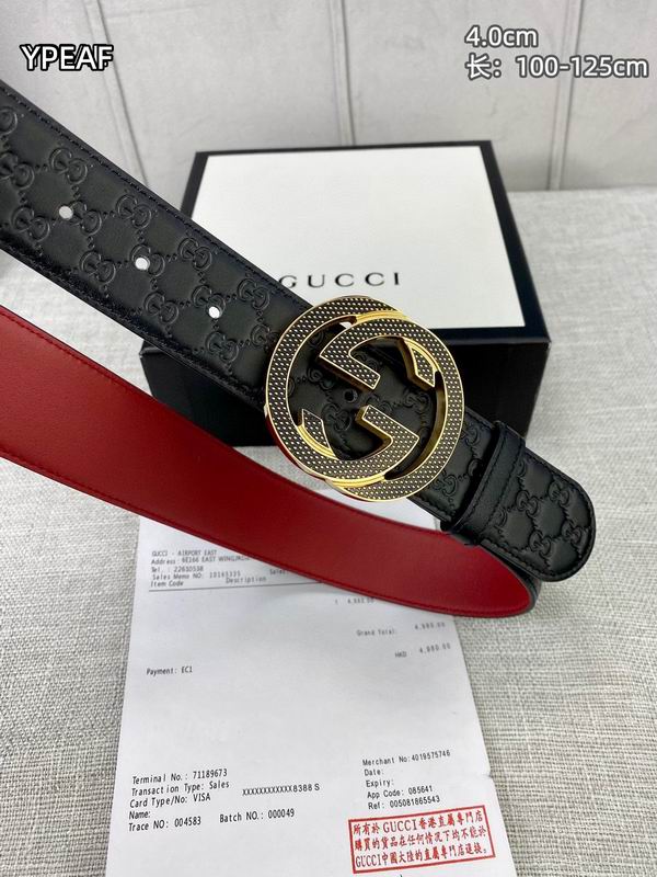 Gucci belt 40mmX100-125cm 8L (12)