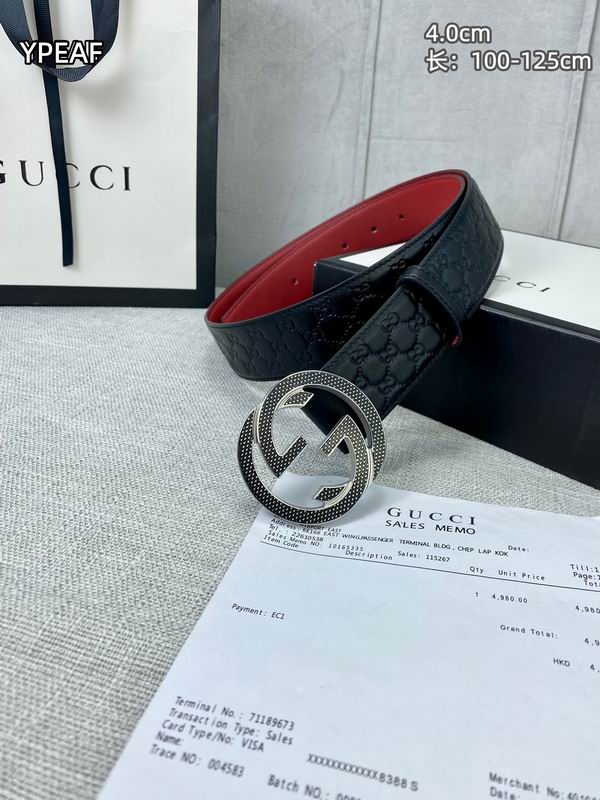 Gucci belt 40mmX100-125cm 8L (14)