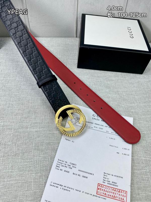 Gucci belt 40mmX100-125cm 8L (16)