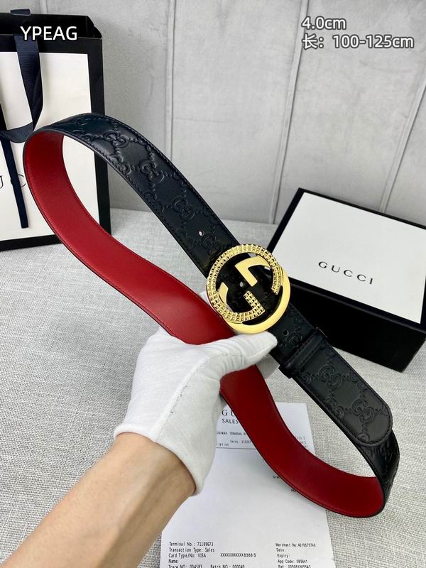 Gucci belt 40mmX100-125cm 8L (19)