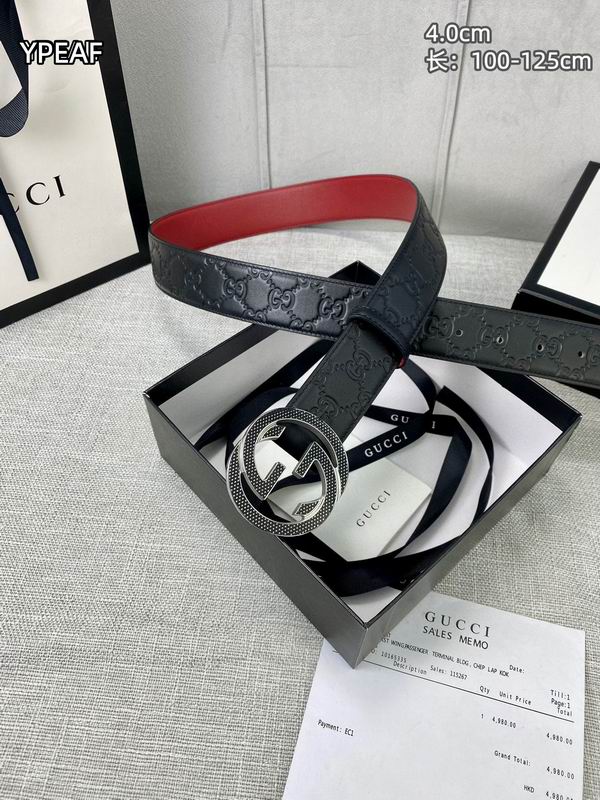 Gucci belt 40mmX100-125cm 8L (2)