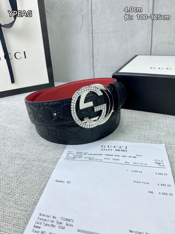 Gucci belt 40mmX100-125cm 8L (22)