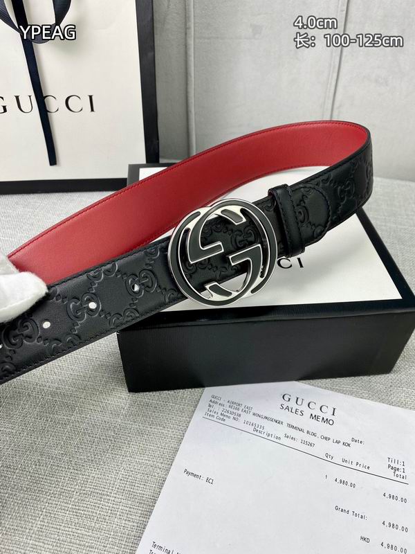 Gucci belt 40mmX100-125cm 8L (3)