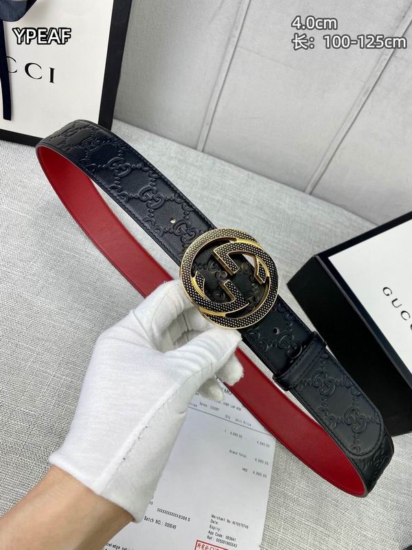 Gucci belt 40mmX100-125cm 8L (5)