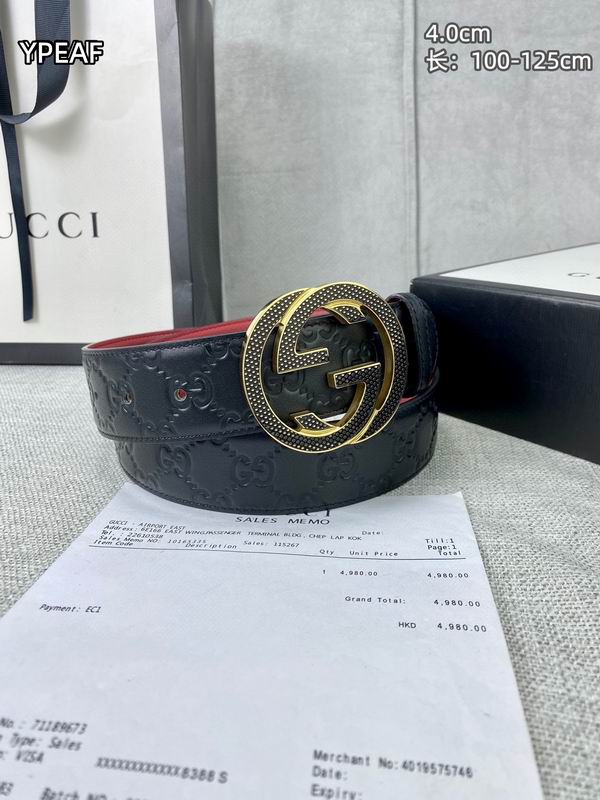 Gucci belt 40mmX100-125cm 8L (7)