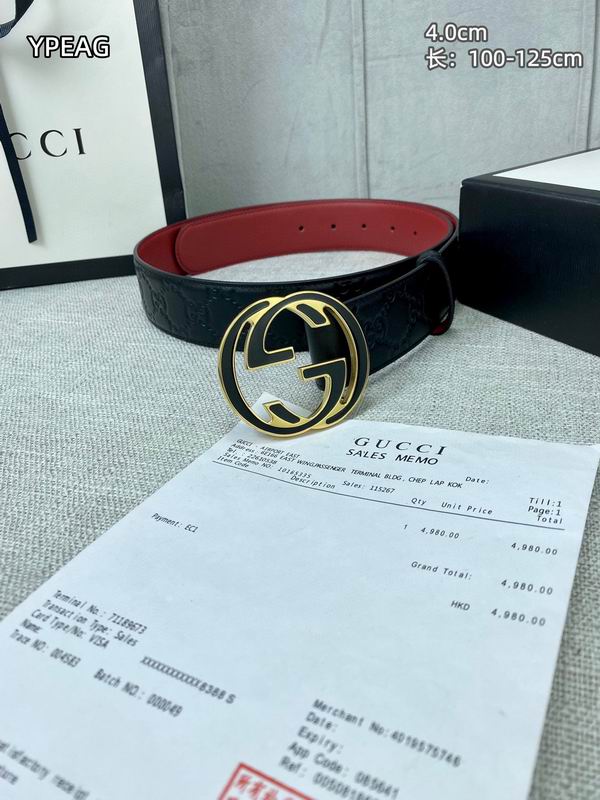 Gucci belt 40mmX100-125cm 8L (8)