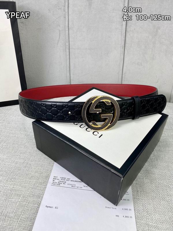 Gucci belt 40mmX100-125cm 8L (9)