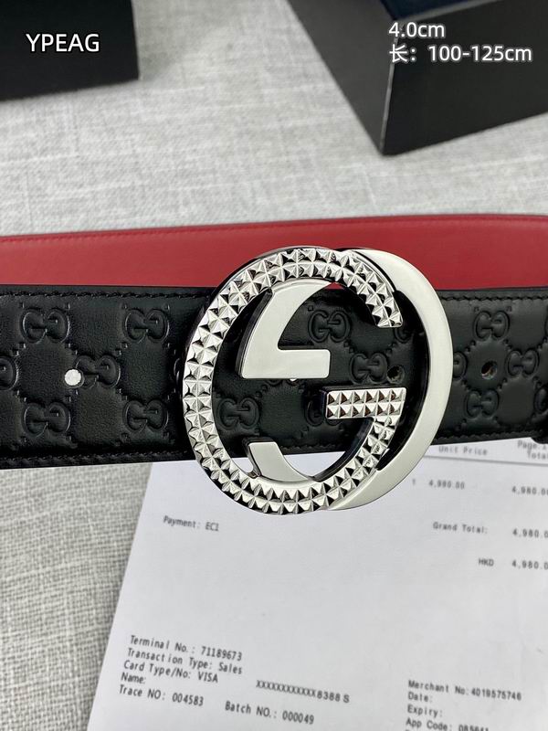 Gucci belt 40mmX100-125cm 8L (9)