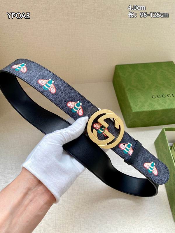 Gucci belt 40mmX95-125cm 8L (101)