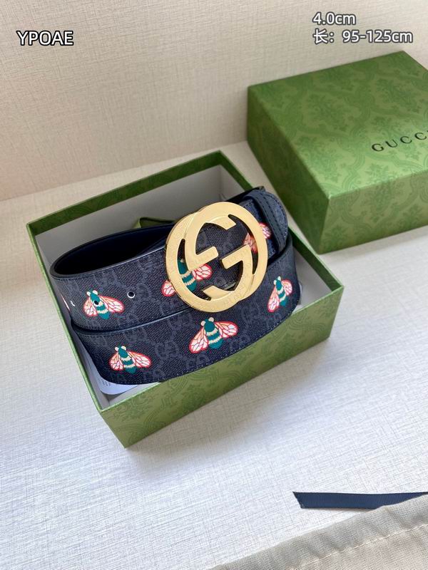 Gucci belt 40mmX95-125cm 8L (103)
