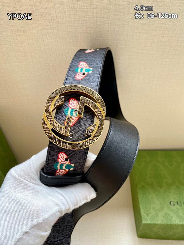 Gucci belt 40mmX95-125cm 8L (106)