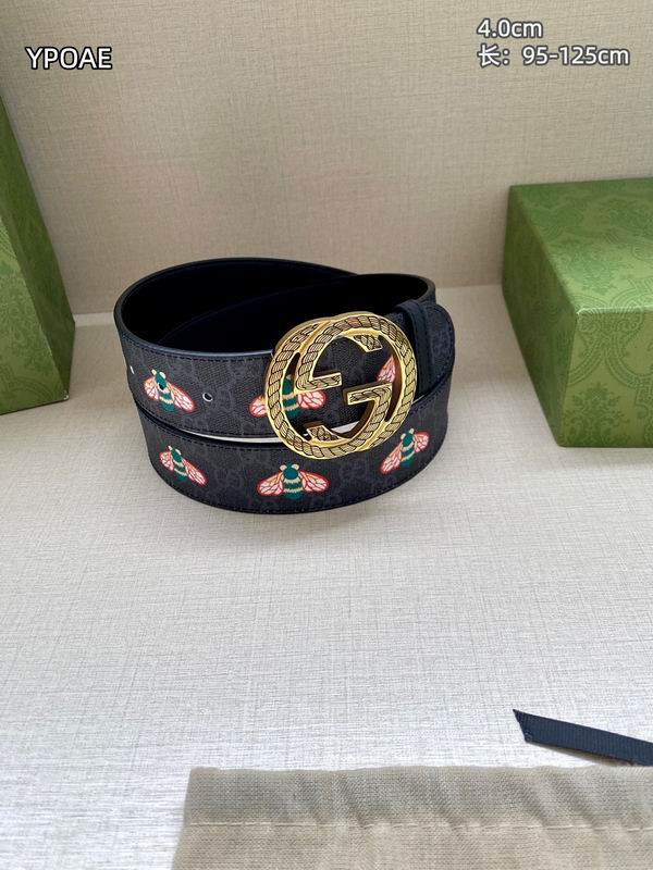 Gucci belt 40mmX95-125cm 8L (107)