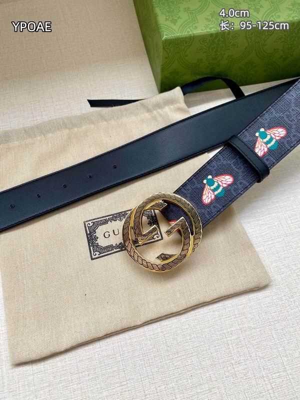 Gucci belt 40mmX95-125cm 8L (108)