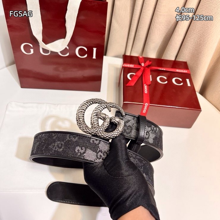 Gucci belt 40mmX95-125cm 8L (11)