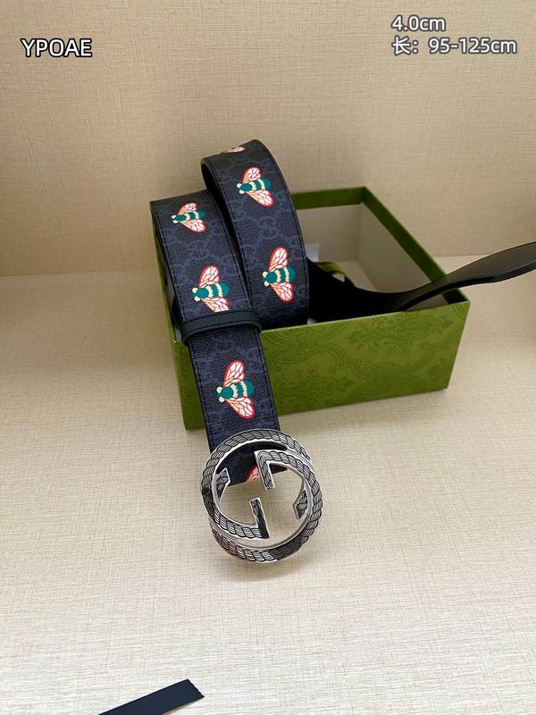 Gucci belt 40mmX95-125cm 8L (112)