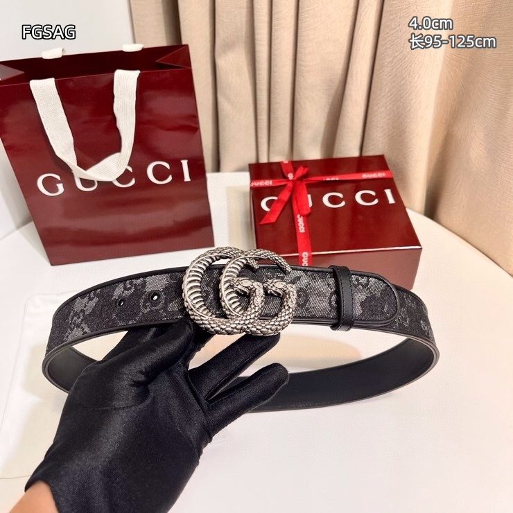 Gucci belt 40mmX95-125cm 8L (12)